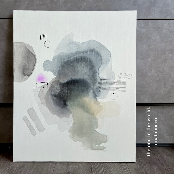 現代アート65×53㎝大きめモダン絵画原画抽象画アートパネル