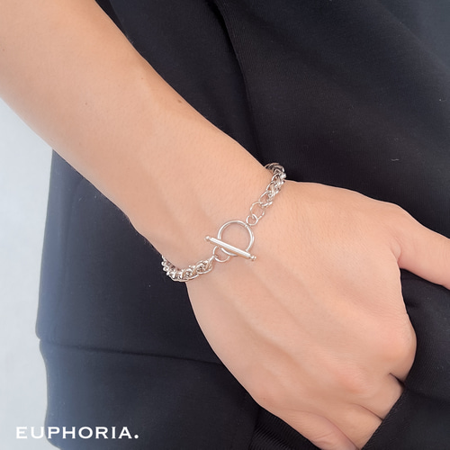 再3【OP 金属アレルギー対応 】 送料無料 ブレスレット シルバー