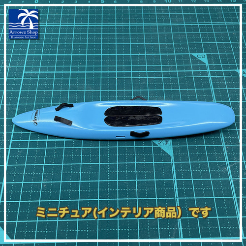 マリブボード05 【ミニチュアサーフボードシリーズ】 （ハンドメイド