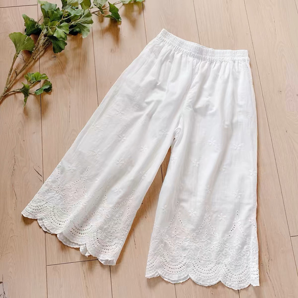 a+koloni︎♥︎スカラップレースペチパンツ セール】スカラップレースペチパンツ（その他パンツ）｜CRB