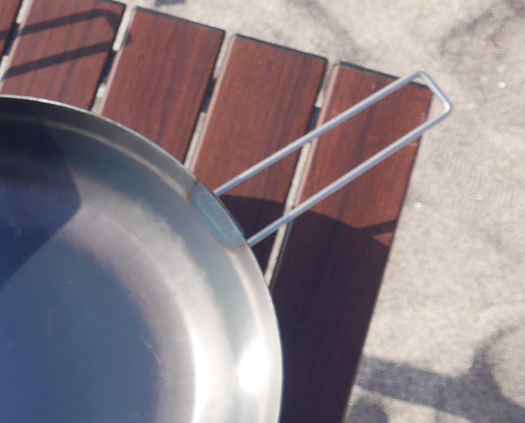 チャイパン　SＳ　｜キャンプ｜鉄のフライパン 8枚目の画像