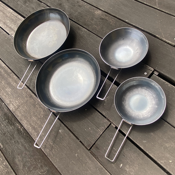 チャイパン　SＳ　｜キャンプ｜鉄のフライパン 4枚目の画像