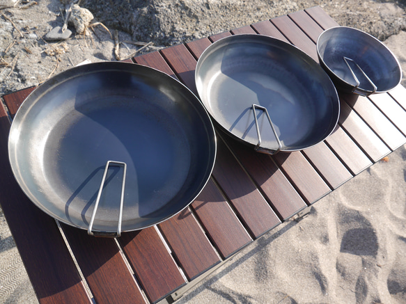 チャイパン　SＳ　｜キャンプ｜鉄のフライパン 7枚目の画像