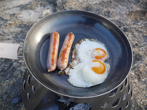 チャイパン　SＳ　｜キャンプ｜鉄のフライパン 5枚目の画像