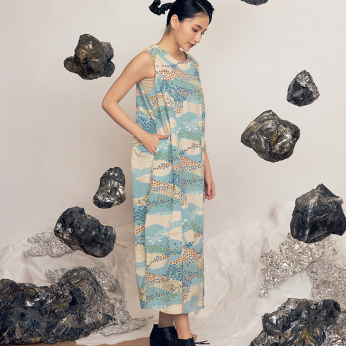 Moon Sign ノースリーブワンピース_ポーラートレイン ワンピース twine  