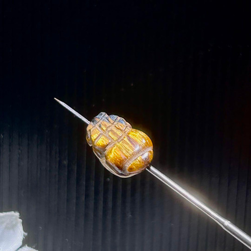 パワーストーン タイチンルチルのひきゅう タイチンゴールド