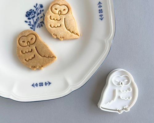 【新品未開封】フクロウ クッキーモールド 木製型 16×12cm ふくろう*wood gingerbread cookie mold - decora-shop (デコラショップ）