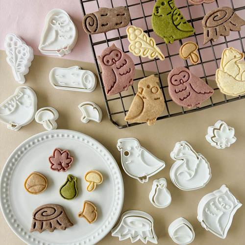 月餅型 クッキー型 50g 01 02 03 04 05 (詳細は説明欄)