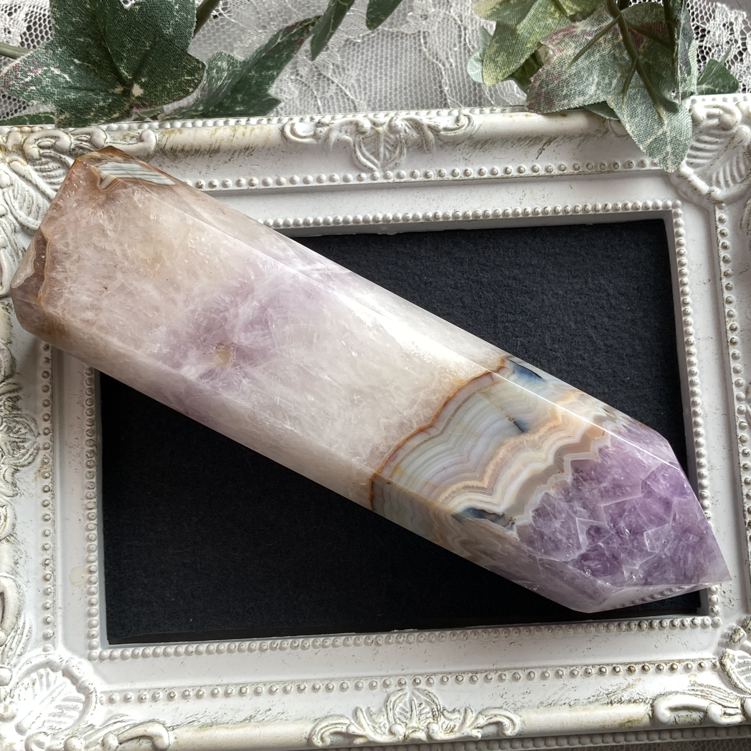 アメジストアゲート　天然石ポイント