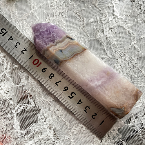 アメジストアゲート 天然石ポイント その他インテリア雑貨