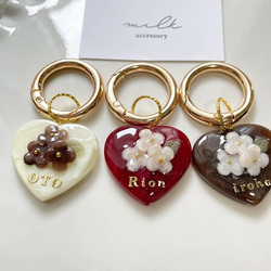 名入れ ヘアゴム ヘアピン ヘアアクセサリー 赤ちゃん キッズ レジン