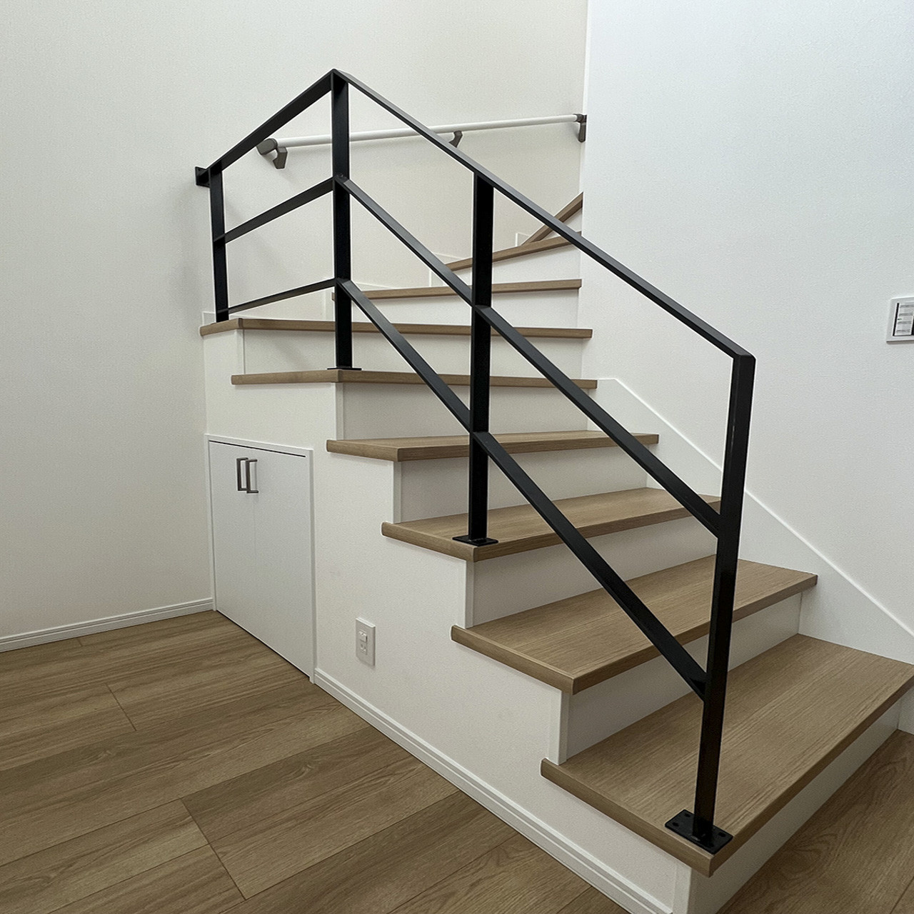 [Iron Handrail(001)]アイアン手摺 日本製 アイアン手すり アイアン建具 アイアン 階段 -161-