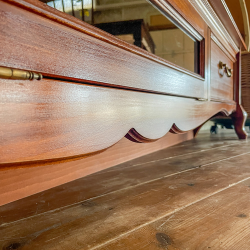 輸入住宅向け 猫脚テレビボード ネコ足テレビ台 フランスアンティーク