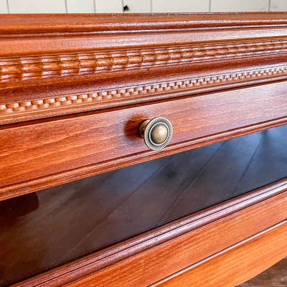 輸入住宅向け 猫脚テレビボード ネコ足テレビ台 フランスアンティーク家具 オーダーメイド家具 姫家具 キャビネット 