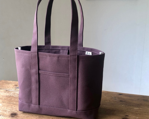 「rinKo*様」　帆布トートバッグ　ハンドメイド 帆布 Lオーダートートバッグ - 63CANVAS'S GALLERY | minne 国内