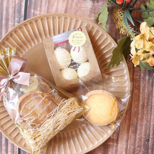 ☆プチギフト☆ほろほろ食感ブールドネージュとクッキのセット☆秋