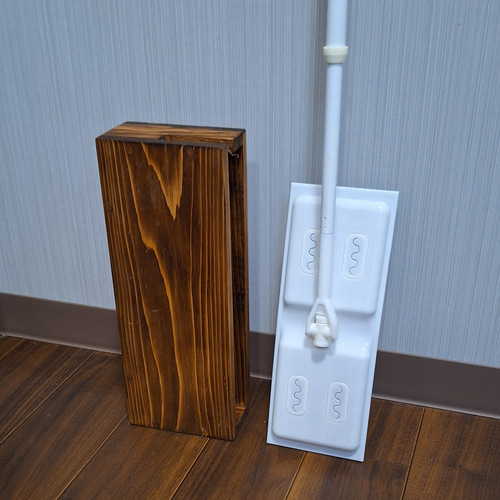 ちょっとあったら良いなフロアモップ収納箱 #クイックルワイパー  