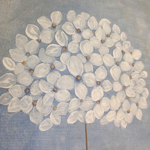 キャンバスアート 原画 「紫陽花」 アクリル画 絵画 KIKO 通販