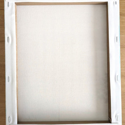 キャンバスアート　原画　「紫陽花」　アクリル画 6枚目の画像