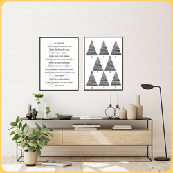 【日常にアートを】×３枚セット　⭐️ポスターアート　 10枚目の画像