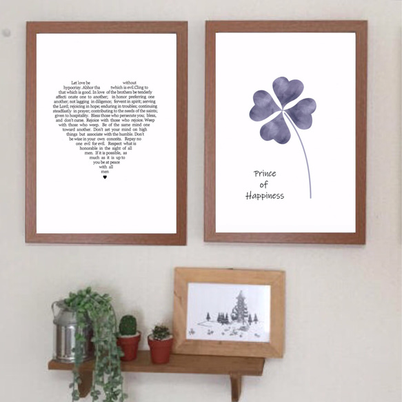 【日常にアートを】×３枚セット　⭐️ポスターアート　 7枚目の画像