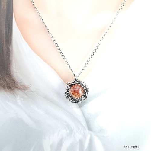 シナバーカルセドニー　希少濃厚　紅朱砂カルセドニー　約12±0.3ミリ シナバーカルセドニー 希少濃厚 紅朱砂カルセドニー 約12±0.3ミリ