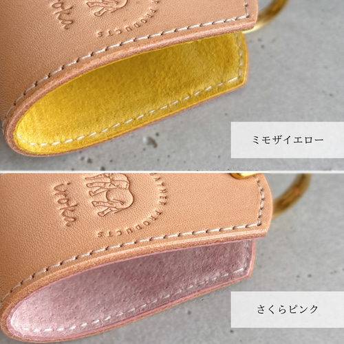 【美品】メゾンタクヤ キーケース キーポーチ アイボリー イエロー レザー it-60762add4b034-1200.jpg