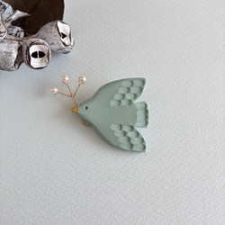 レジン&ワイヤーアクセサリー 蝶々ブローチ ブローチ only one yochi