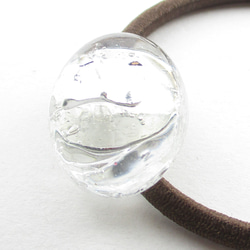 おさげ髪の君に恋い焦がれているけれど、クォーツが遠いから来世でまた会いましょう♪(ぼぼ屋のヘアゴム)SH215 4枚目の画像