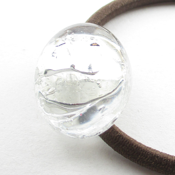 おさげ髪の君に恋い焦がれているけれど、クォーツが遠いから来世でまた会いましょう♪(ぼぼ屋のヘアゴム)SH215 4枚目の画像