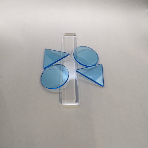 アクリルパーツ 透明△◯セット レジン・樹脂 内田工芸所 通販