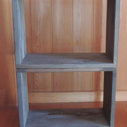 組立有 送料込 塗装済 ハンドメイド 木製 スタッキング シェルフ 本棚 収納棚 楽天市場】2KOBAKO (単品) スタッキング シェルフ 木製ラック