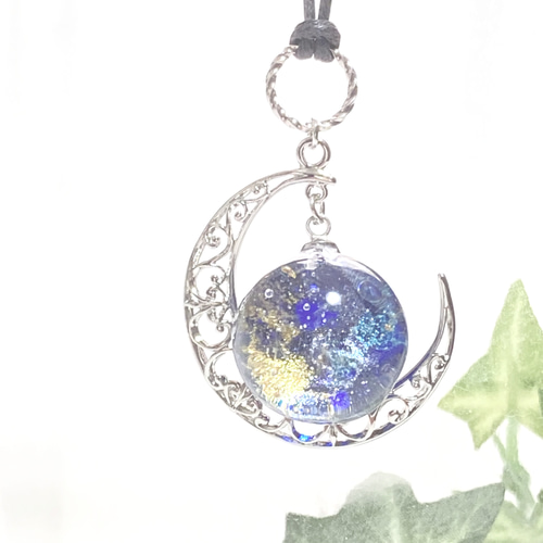 オルゴナイト ペンダント 宇宙玉 2 ネックレス・ペンダント