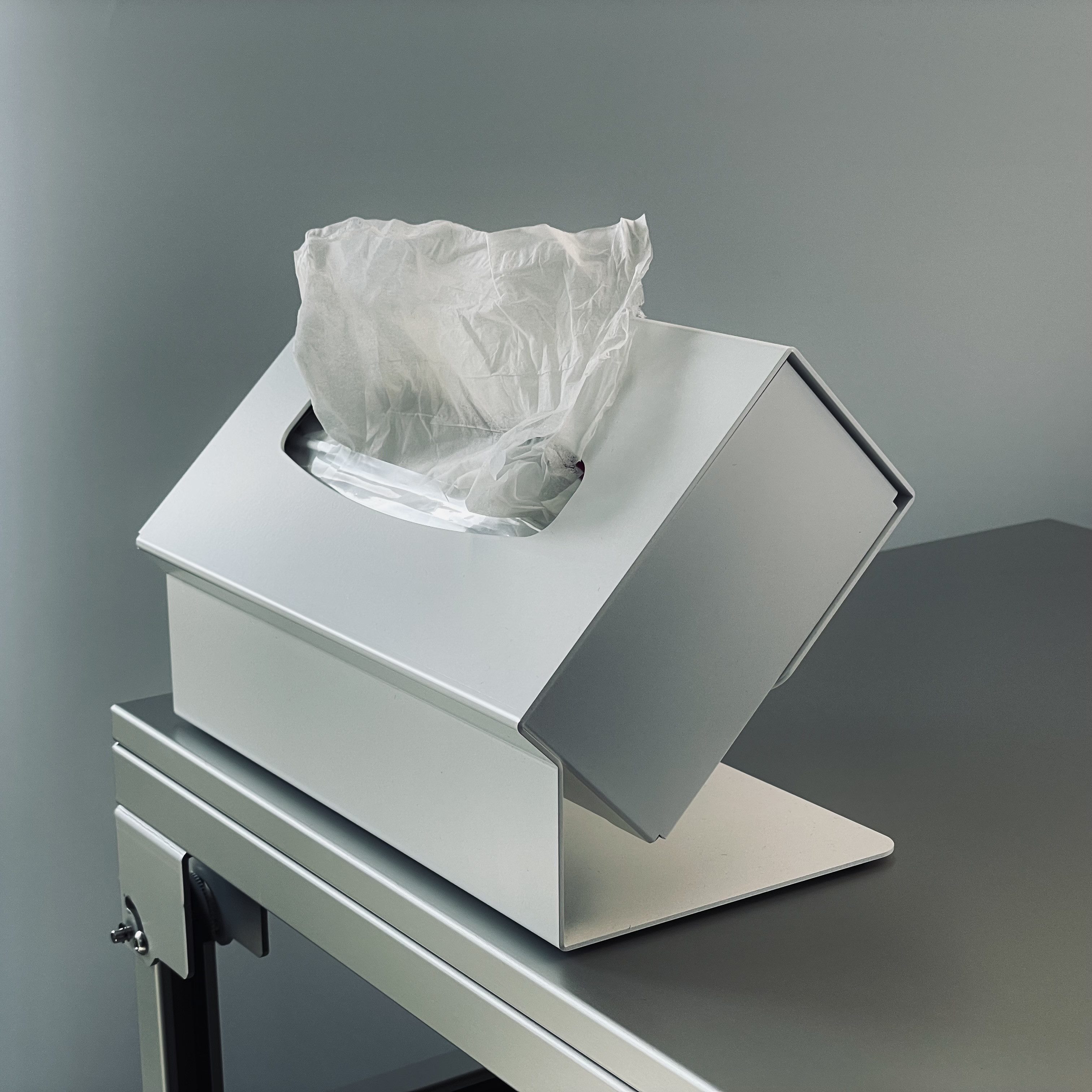 tissue box v2 color:white