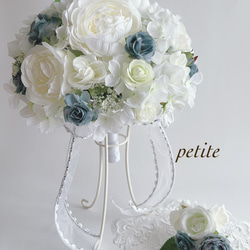 個性的 ウェディングブーケ シックなブーケ ラウンドブーケ アーティ