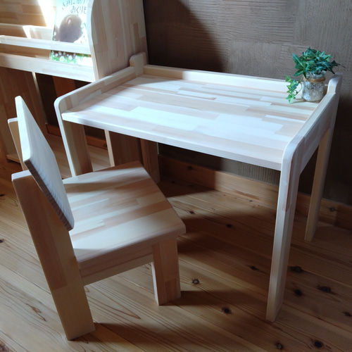 ☆手作り☆ 子供用 ハンドメイド チェア＆デスク セット