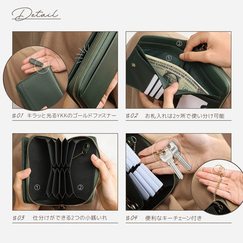 限定セール -SALE ミニ財布 レディース 本革 スキミング防止 二つ折り お札が折れ マネークリップ