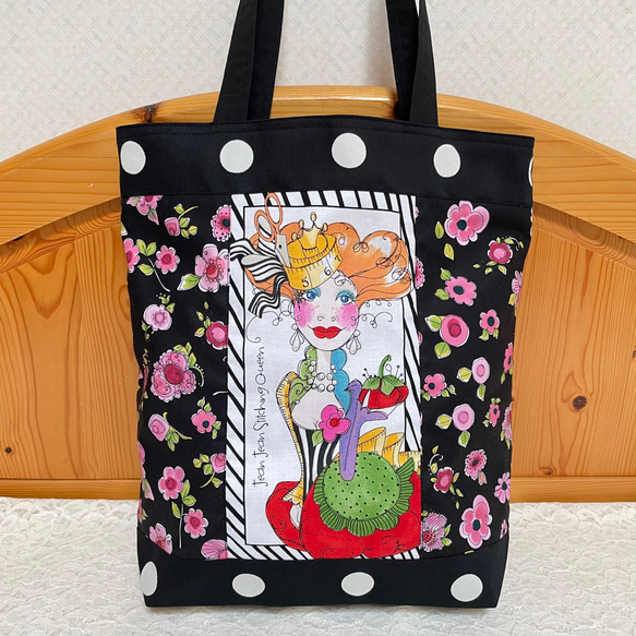 レディーストートバッグ　ロラライハリス ロラライハリス刺繍 トートバッグ＆ショルダーバッグ