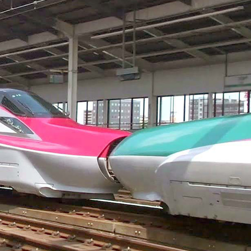 こどもTシャツ モカ（新幹線こまち） 子供服 ウミキリン 通販