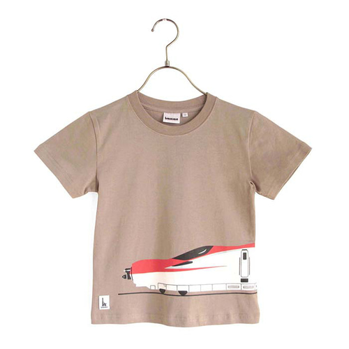 こどもTシャツ モカ（新幹線こまち） 子供服 ウミキリン 通販