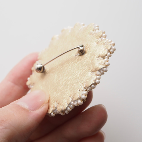 ✳︎ ひまわり ✳︎ ビーズ 刺繍 ブローチ ブローチ 130songs