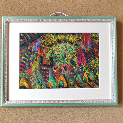 肖像写真と禁欲的な生涯 高見沢耳のジクレー版画作品 一点物の版画作品