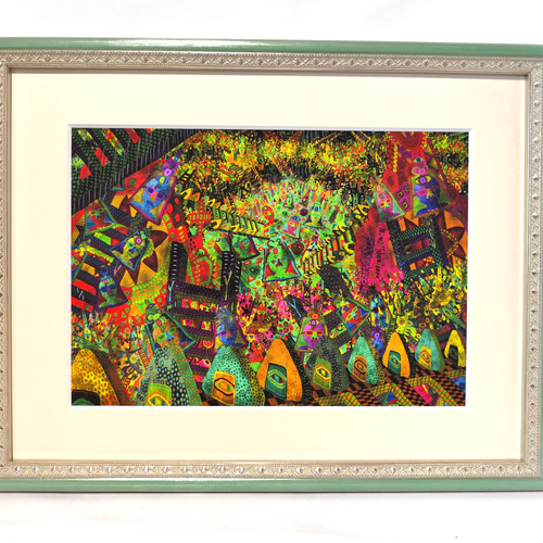 肖像写真と禁欲的な生涯　　高見沢耳のジクレー版画作品　一点物の版画作品です 肖像写真と禁欲的な生涯 高見沢耳のジクレー版画作品 一点物の版画作品