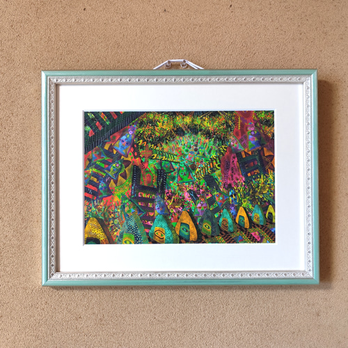 肖像写真と禁欲的な生涯　　高見沢耳のジクレー版画作品　一点物の版画作品です 肖像写真と禁欲的な生涯 高見沢耳のジクレー版画作品 一点物の版画作品