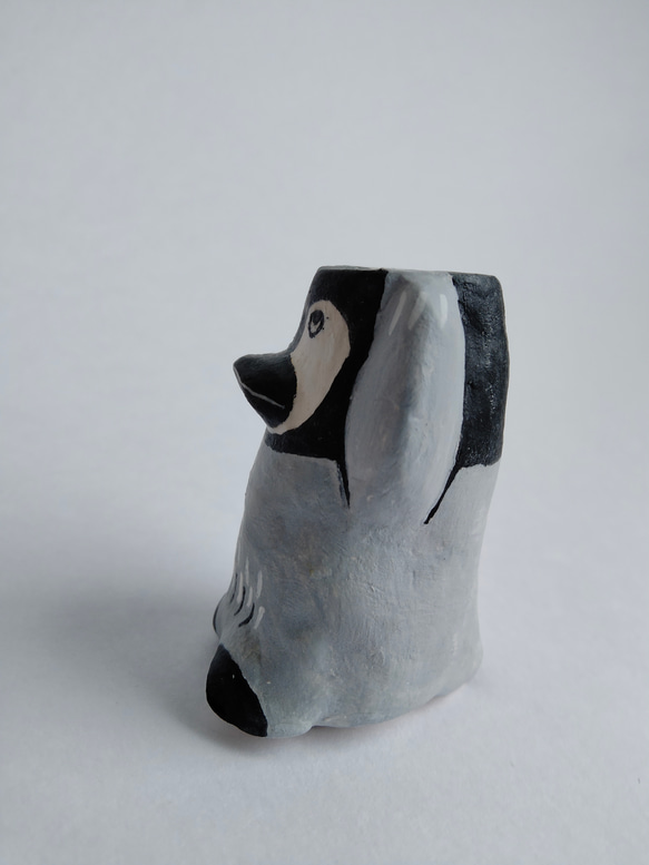 たかいたかい　一輪挿し　ペン立て　歯ブラシ置き　ペンギン　アニマル　アート　絵本　うちゅういちのたかいたかい 3枚目の画像