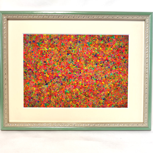 思慮深い人参 　高見沢耳のジクレー版画作品　一点物の版画作品です(A4サイズ) 思慮深い人参 高見沢耳のジクレー版画作品 一点物の版画作品です