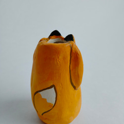 たかいたかい一輪挿し　ペン立て　歯ブラシ置き　きつね　アート　絵本　うちゅういちのたかいたかい 4枚目の画像