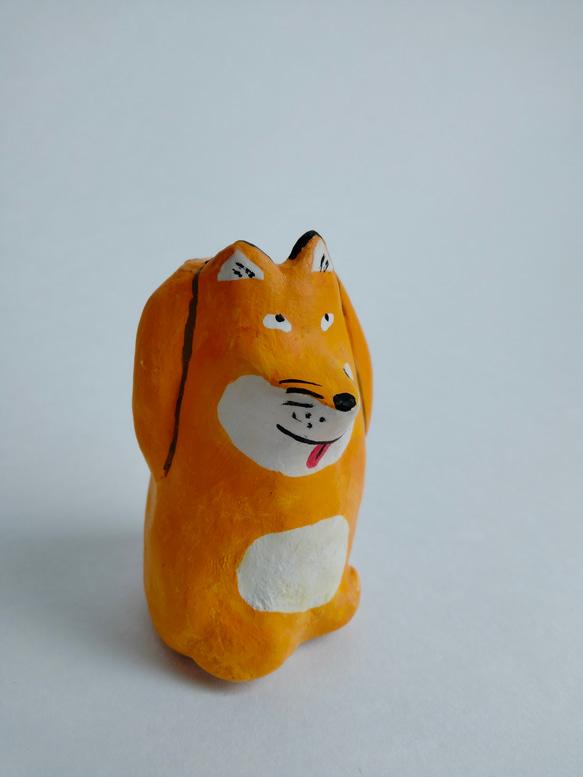 たかいたかい一輪挿し　ペン立て　歯ブラシ置き　きつね　アート　絵本　うちゅういちのたかいたかい 6枚目の画像