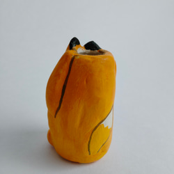 たかいたかい一輪挿し　ペン立て　歯ブラシ置き　きつね　アート　絵本　うちゅういちのたかいたかい 3枚目の画像