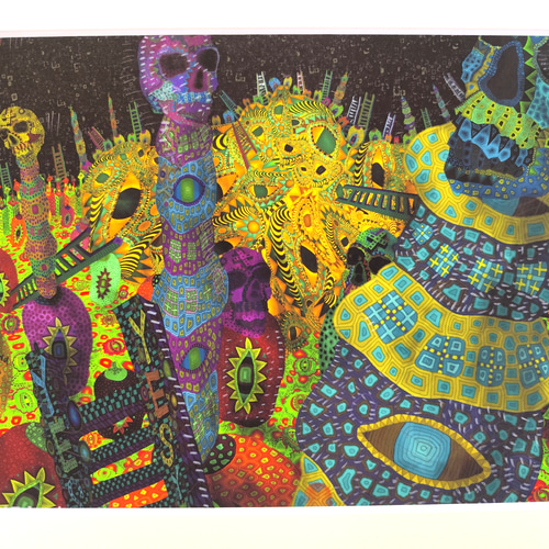 感傷的な休日 高見沢耳のジクレー版画作品 一点物の版画作品です